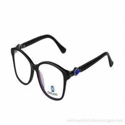 2014 Classic Acetate High-quality Optical Eyewear, Purple, Black Color, OEM/ODM Orders Welcomed